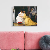Erste Geboren, 1863 Leinwanddruck (Insitu (Wohnzimmer))