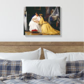 Erste Geboren, 1863 Leinwanddruck (Insitu (Schlafzimmer))