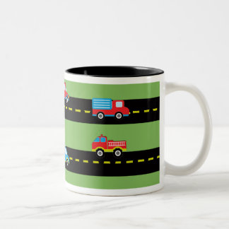 Erste Geburtstags-Autos Zweifarbige Tasse