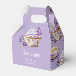 Erste Geburtstags Pastel Violet Personalisiert Geschenkschachtel