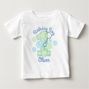 Erste Geburtstagsblase für Kleinkinder Baby T-shirt