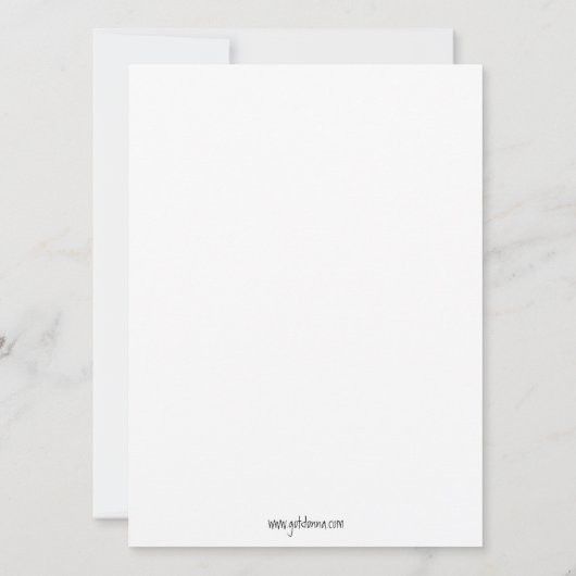 Erste Geburtstagsfeier Einladung (Rückseite)