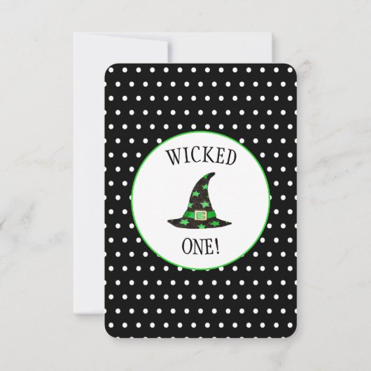 Erste Geburtstagsfeier Einladung (Rückseite)