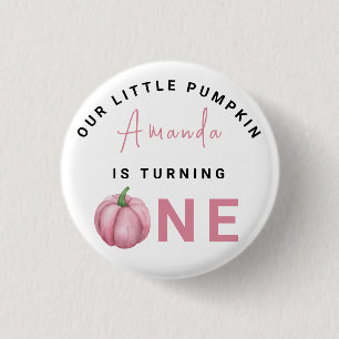 Erste Geburtstagsfeier von Little Pumpkin  Button