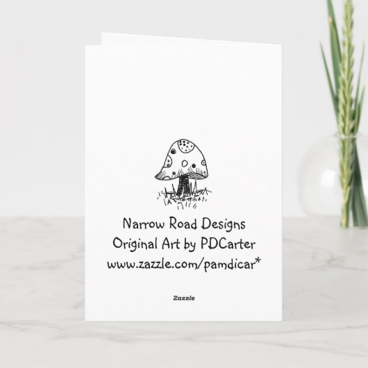 Erste Geburtstagskarte Karte (Rückseite)