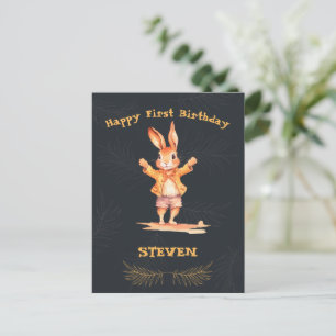 Erste Geburtstagskarte Postkarte