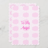 Erste Geburtstagskarte Save The Date (Vorne/Hinten)