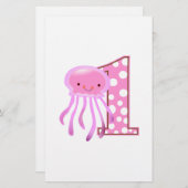 Erste Geburtstagskletter Briefpapier (Vorne/Hinten)