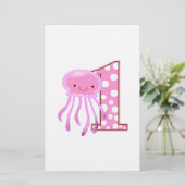 Erste Geburtstagskletter Briefpapier (Stehend Vorderseite)