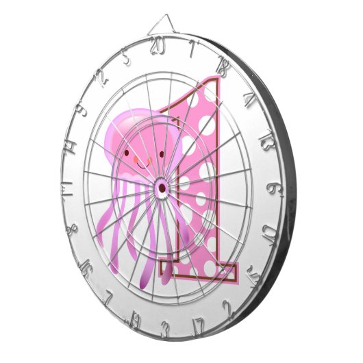 Erste Geburtstagskletter Dartscheibe (Vorderseite rechts)