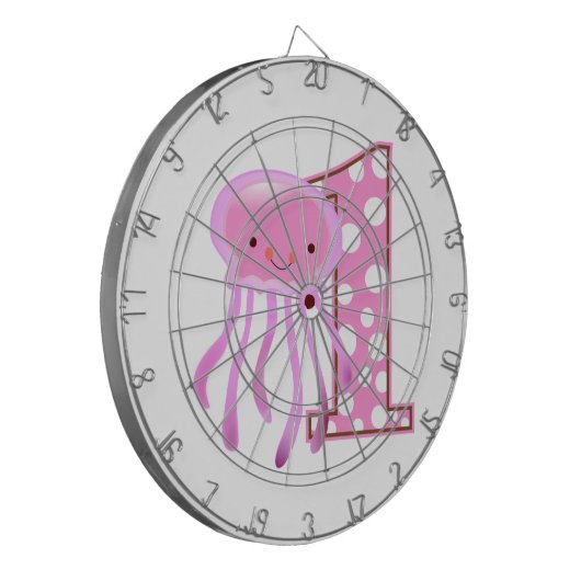 Erste Geburtstagskletter Dartscheibe (Vorderseite Links)