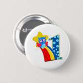 Erste Geburtstagskugel Button (Vorne & Hinten)