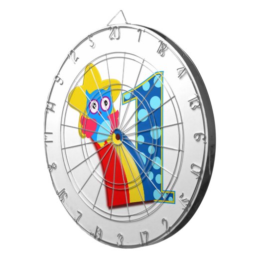 Erste Geburtstagskugel Dartscheibe (Vorderseite rechts)