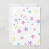 Erste Geburtstagsparty Niedlich Kitts Einladung (Rückseite)