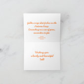 Erste gefallene Poesie-Grußkarte Karte (Innenseite)