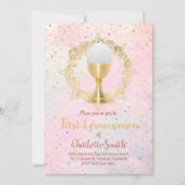 erste GemeinschaftsMädchengestaltung Einladung (Vorderseite)