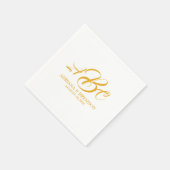 Erste Gold White Serviette (Ecke)