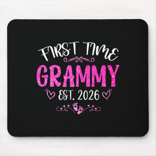 Erste Grammy est 2026 bald werdende Mutter Muttert Mousepad (Vorne)