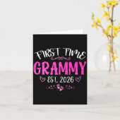 Erste Grammy-Oma 2026 bald Mutter Muttertag Karte (Gelbe Blume)