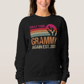 Erste Grammy-Zeit Wieder 2023 Vintage 1 Sweatshirt