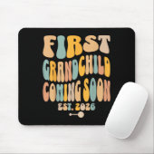Erste Granhild kommt bald 2026 Baby Ankündigung Mousepad (Mit Mouse)