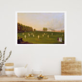 Erste Große Übereinstimmung von Cricket-Mitglieder Poster (Küche)