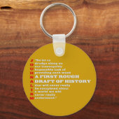 Erste gründliche Darstellung der Geschichte. Schlüsselanhänger (Vorderseite)