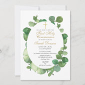 Erste Grüne der Gemeinde Einladung (Vorderseite)