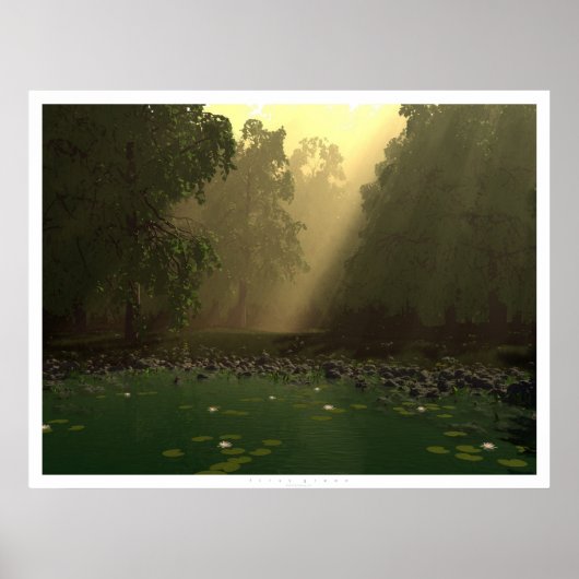 Erste grüne Grün Poster (Vorne)