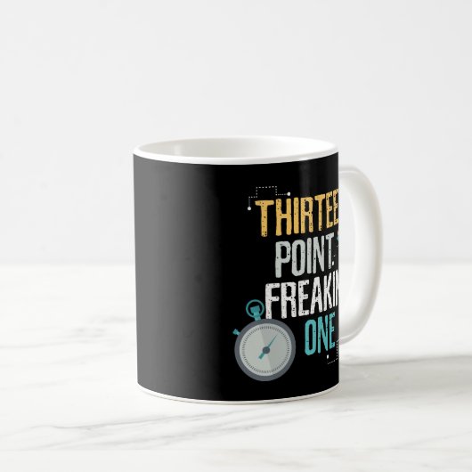Erste Hälfte-Marathon-Inspirational Kaffeetasse (VorderseiteRechts)