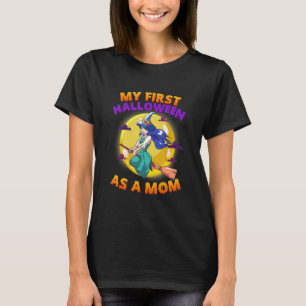 Erste Halloween als Mama New Baby Mama Momm T-Shirt