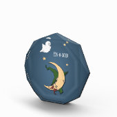 Erste Halloween Baby Flüchtige Blick A Boo Hexe mi Fotoblock (Rechts)