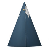 Erste Halloween Baby Flüchtige Blick A Boo Hexe mi Partyhütchen (Rückseite)