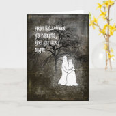 Erste Halloween-Karte für neue Eltern Karte (Gelbe Blume)