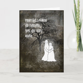 Erste Halloween-Karte für neue Eltern Karte