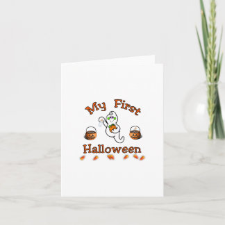 Erste Halloween-Karten für Baby Karte
