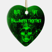 Erste Halloween Keramik Ornament (Rechts)