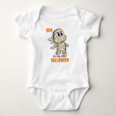 Erste Halloween-Magie: Adorable & Comic Baby Strampler (Vorderseite)