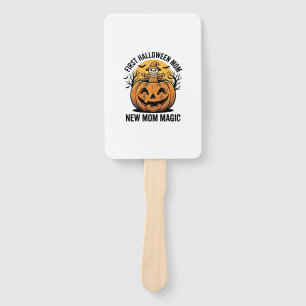 Erste Halloween-Mutter Vintage-Kürbis-Fledermaus-S Fächer