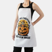 Erste Halloween-Mutter Vintage-Kürbis-Fledermaus-S Schürze (InSitu)