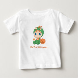 Erste Halloween-Niedlich-Baby-Dragon-Dinosaurier-K Baby T-shirt