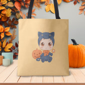 Erste Halloween-Niedlich-Kinderkatzenkostüm Tasche