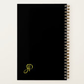 Erste Handgeschriebene Vorlage für das Gold-Script Notizblock (Rückseite)