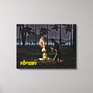 Erste Havdalah Leinwanddruck