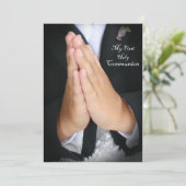 Erste Heilige Kommune 5 Einladung (Stehend Vorderseite)