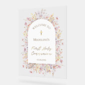 Erste Heilige Kommune Acrylschild (Winkel)