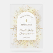 Erste Heilige Kommune Acrylschild (Vorderseite)