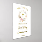 Erste heilige Kommune Begrüßungsschild Foil Print Foliendrucke (Ablage )