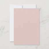 Erste heilige Kommune Danke Dusty Pink (Rückseite)