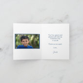 Erste heilige Kommune Dankeschön Karte - Custom (Innenseite)